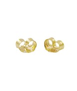 14k Yellow Gold Replacement Butterfly Earring Backs - £10.38 GBP