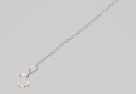 925 Sterling Silver Cable Chain Necklace 16&quot; 18&quot; 20&quot; 22&quot; Great for Pendants - £7.81 GBP