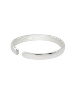 Sterling Silver Toe Ring Plain 3mm Band Adjustable - £7.54 GBP