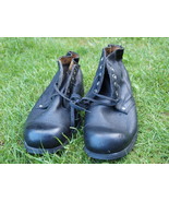 VINTAGE SOVIET USSR RUSSIAN ARMY SOLDIER COMBAT LEATHER BOOTS SIZE 42 KE... - €4.009,45 EUR