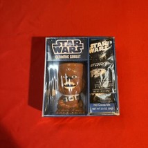 Star Wars Chewbacca Ceramic Goblet With Hot Cocoa Mix-New In Plastic - £11.08 GBP