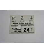 Ike &amp; Tina Turner Lee Michaels Concert Ticket Stub Vintage 1970 Anaheim ... - $249.99