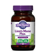 Oregon&#39;s Wild Harvest Lion&#39;s Mane Plus (Brain &amp; Memory Support), 60 Caps... - $25.09