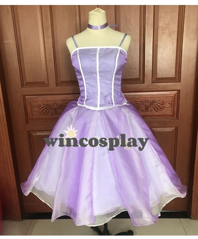 Princess Purple cosplay costume  Adult Dress Cosplay costume - $85.00