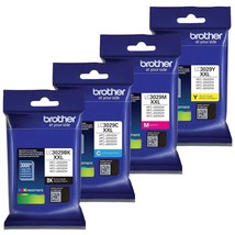 Brother Genuine LC3029 (LC-3029) (BK/C/M/Y) Super High Yield Color Ink 4-Pack (I - £134.18 GBP
