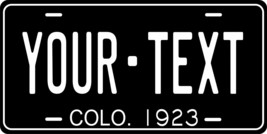 Colorado 1923 Personalized Tag Vehicle Car Auto License Plate - $16.75