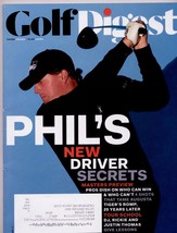Golf Digest April 2017 Phil&#39;s New Driver Secrets, Master Preview, Tame Augusta &amp; - £14.73 GBP