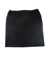 LANE BRYANT Black Ponte knit Skirt Size 26 (PLUS) - £16.61 GBP