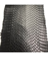 Cobra Snake Skin Snakeskin Tanned Leather Hide Snake Fabric Craft Supply Black - $315.08 MXN - $670.04 MXN
