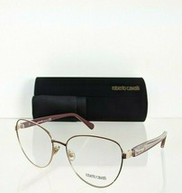 Brand New Authentic Roberto Cavalli Eyeglasses 5117 071 55mm Rose &amp; Gold Frame - £104.13 GBP