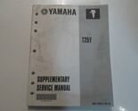 2000 Yamaha T25Y Supplémentaire Service Manuel Usine OEM Eau Endommagé L... - $17.91
