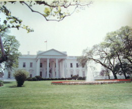 PHOTO White House Front and Back Views Lot 2 COLOR 8x10 EXC - $25.99
