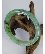 57.00X50.30mm Oval Shape Natural Burma Jadeite Jade Bangle Bracelet # 19... - £939.76 GBP