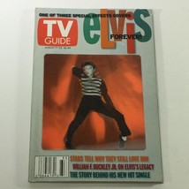 VTG TV Guide Magazine August 17-23 2002 - Elvis Presley / William F. Buckley Jr. - £11.32 GBP