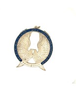 Vtg Sterling Wallace Enamel Peace on Earth Good Will Toward Men 1973 Orn... - $94.05