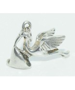 Sterling Silver Stork Delivery Charm - £13.43 GBP