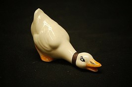 Old Vintage Ceramic Goose or Duck Figurine Shadow Box Shelf Decor - $8.90