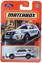 Matchbox 2016 Ford Interceptor Utility, White 92/100 [Police] - £9.40 GBP