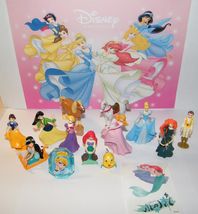 Disney Princess Deluxe Figure Set of 14 with Animal Friends! - £12.81 GBP