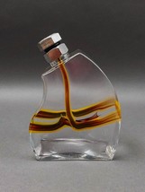 Kosta Boda Sweden Kjell Engman Signed Macho Art Glass Decanter W/ Metal ... - £234.93 GBP