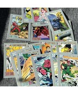 Lot Of 14 Assorted 1991 Impel DC Comics Super Hero Trading Cards NM. #10... - $26.88 CAD
