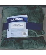 Cannon 50&quot; x 60&quot; Embossed MicroMinkThrow - BRAND NEW - SUPER SOFT - PRETTY - $33.83 CAD