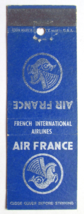 Air France - French International Airlines 20 Strike Matchbook Cover Matchcover - £1.57 GBP