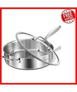 5.5 QT Jumbo Cooker with Glass Lid &amp; Detachable Handle - Oven Safe Up to... - $917.59 MXN
