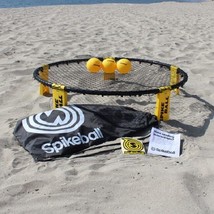 Spikeball Combo Meal Game Set Net Bag BackPack Balls Volleyball Beach 4 ... - £78.44 GBP
