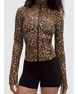 SHIPS TODAY  LULULEMON  Define Cropped Jacket Nulu True Leopard Multi 0-14 - $199.00