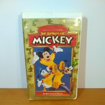 Walt Disney&#39;s The Spirit Of Mickey Animated VHS, Clamshell case - £7.20 GBP