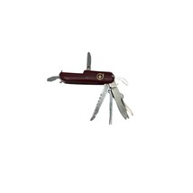 Swiss Army Style Red Utility Pocket Knife Multi Tool China Stainless Steel Blade - £15.77 GBP