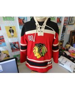 Chicago Blackhawks Patrick Kane Old Time Hockey NHL Jersey Hoodie  Sweat... - £46.70 GBP