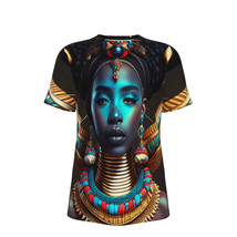 Afrofurturistic Oracle O-Neck T-Shirt - £18.20 GBP