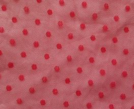 Red Polka Dot Tulle Midi Skirt Outfit Women Custom Plus Size Red Tulle Skirt image 3