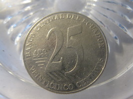 (FC-1144) 2000 Ecuador: 25 Centavos - £1.17 GBP