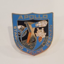 Collectible NASA Apollo X 10 Space Mission Souvenir Lapel Hat Pin Pinchback - £15.42 GBP