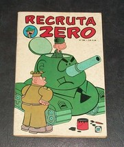 1979 Recruta Zero Army Recruit 0 Beetle Bailey Portuguese Brazil Comic Book Vtg - £19.59 GBP