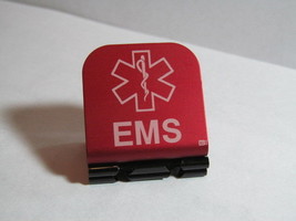 EMS With Medical Caduceus Laser Etched Aluminum Hat Clip Brim-it - $11.99