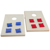 3 X 2 Ft Diy Cornhole Boards Game Set Bean Bag Toss Foldable W/Sandbag&amp;C... - £87.33 GBP