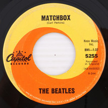 The Beatles – Matchbox / Slow Down 1964 45 rpm 7&quot; Single Vinyl Record LA 5255 - £6.18 GBP