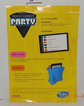 Hasbro Trivial Pursuit Party EDITION Instructions replacement piece part - $4.93