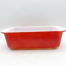 Vintage 1950&#39;S Pyrex Pink Flamingo Loaf Pan Mcm No Lid No 213 - £23.97 GBP