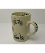 Vintage Old Bikes Mug Denmark Excellent - $21.73