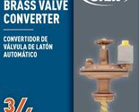 Orbit 57034 3/4" Brass Automatic Converter Sprinkler Valve with Flow Con... - $39.00