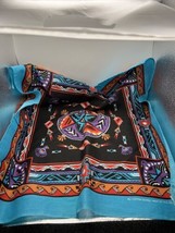 WAMCRAFT Vintage Bandana Tribal Aztec Southwestern Design 22x22 - £15.79 GBP