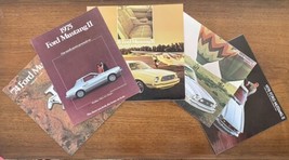 Lot of 5 Ford Mustang II Dealer Brochures Set All Years 1974 1975 1976 1977 1978 - £51.43 GBP