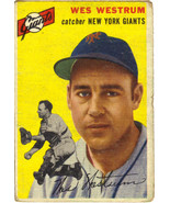 Topps #180 Wes Westrum baseball card 1954   - £11.72 GBP