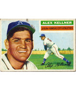 Topps #176 Alex Kellner baseball card 1956  - $15.00