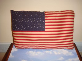 Patriotic Flag Pillow - £11.81 GBP